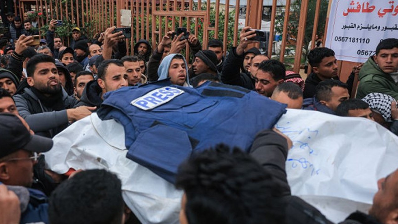 Israeli air strike kills AFP freelancer and two other journalists in Gaza