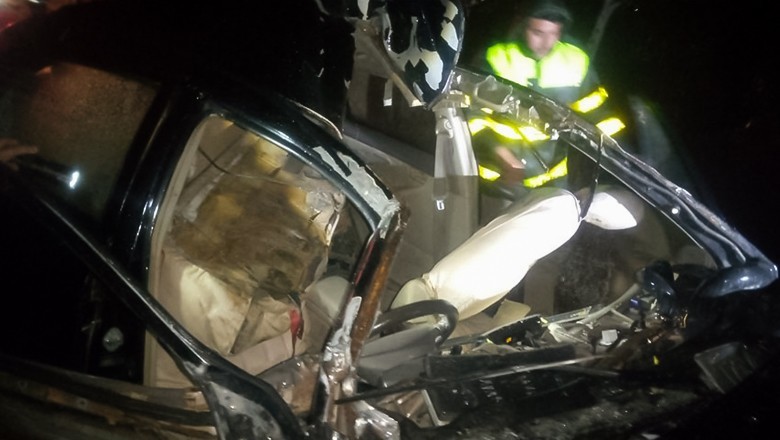 M-1 motorway accident, two dead, 10 injured near Swabi interchange