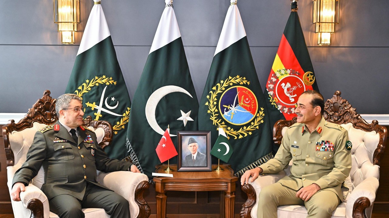 CDF Munir, Turkish Chief of General Staff discuss defense cooperation