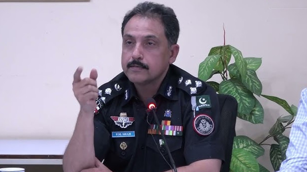 DIG Traffic Karachi Pir Muhammad Shah removed