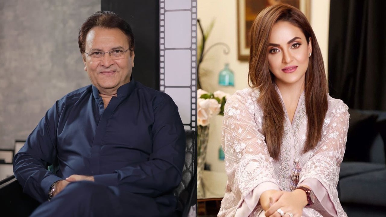 Nadia Khan takes a light-hearted jibe at Behroze Sabzwari