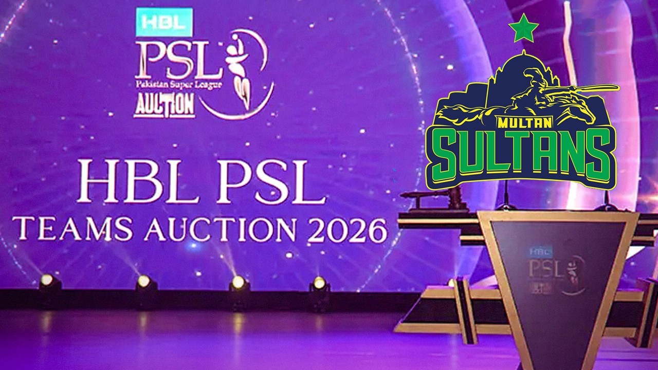 PSL announces auction date for Multan Sultans franchise