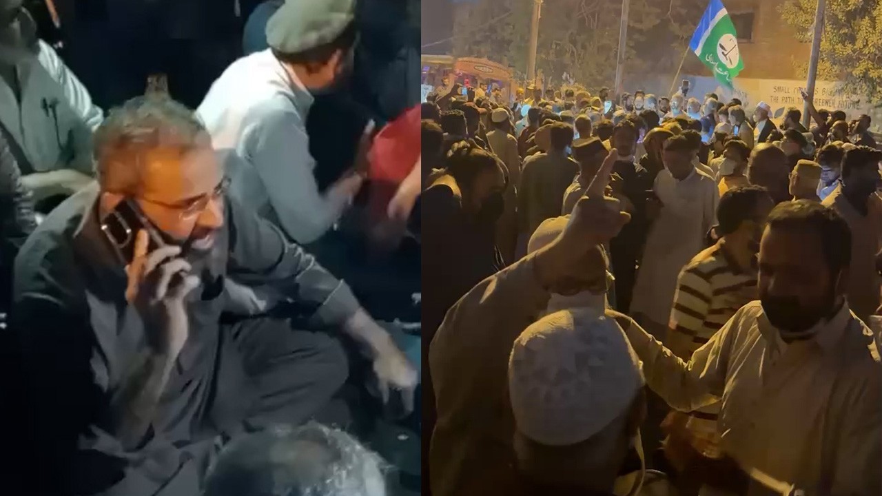 Clashes as JI workers attempt to march towards Sindh Assembly, several arrested