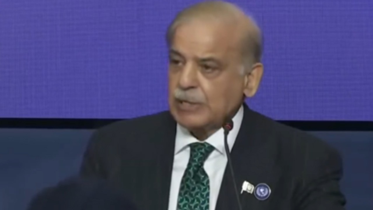 Shehbaz Sharif calls for Palestinian statehood at Gaza BoP