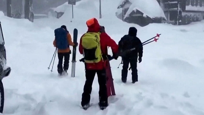 Death toll rises to 8 in avalanche in Sierra Nevada