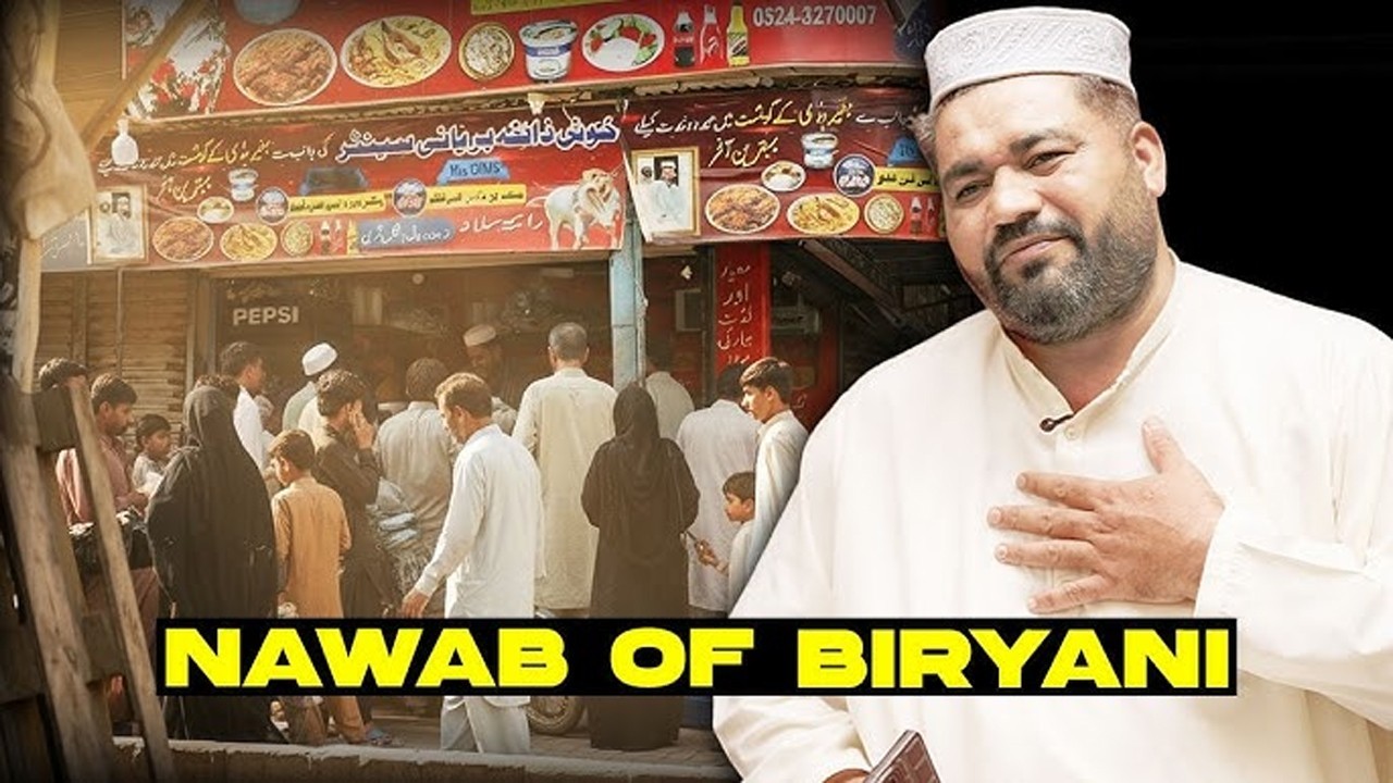 Imran Nawab; the famous biryani seller in Jackson Market