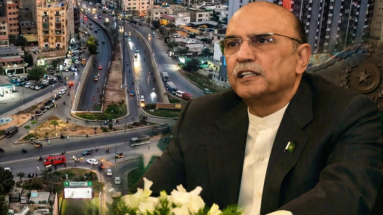 President Zardari gives Sindh govt three months to improve Karachi