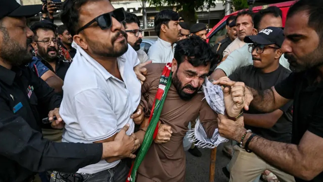 24 PTI leaders and workers arrested for protest near Karachi Press Club granted bail