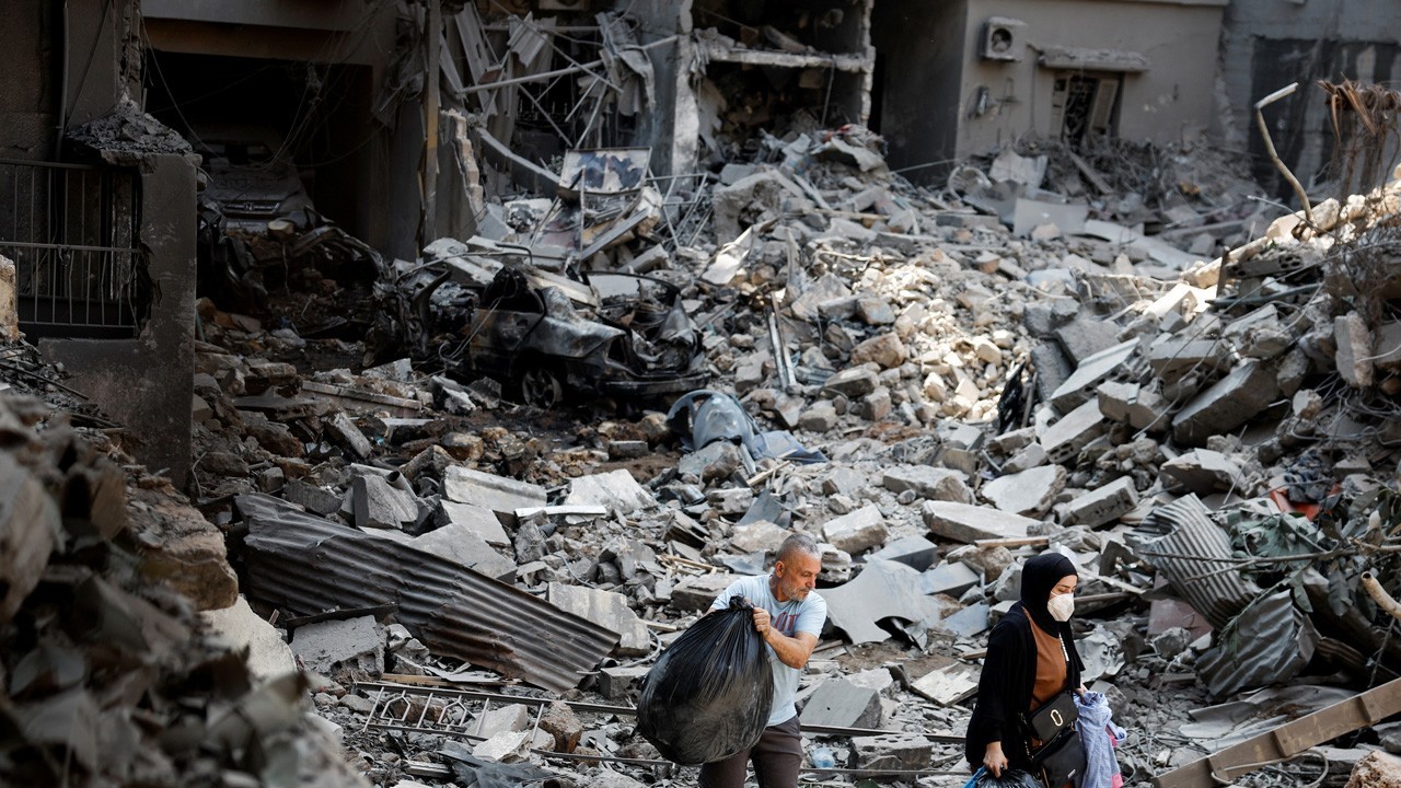 Children blasted into the street: Israeli attacks in eastern Lebanon hit civilian homes