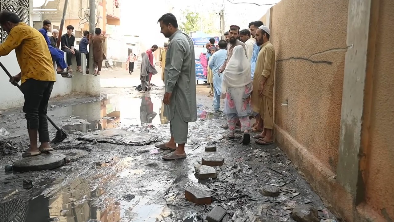 Residents of Patel Para Bijli Ground plead for action as sewage crisis disrupts life