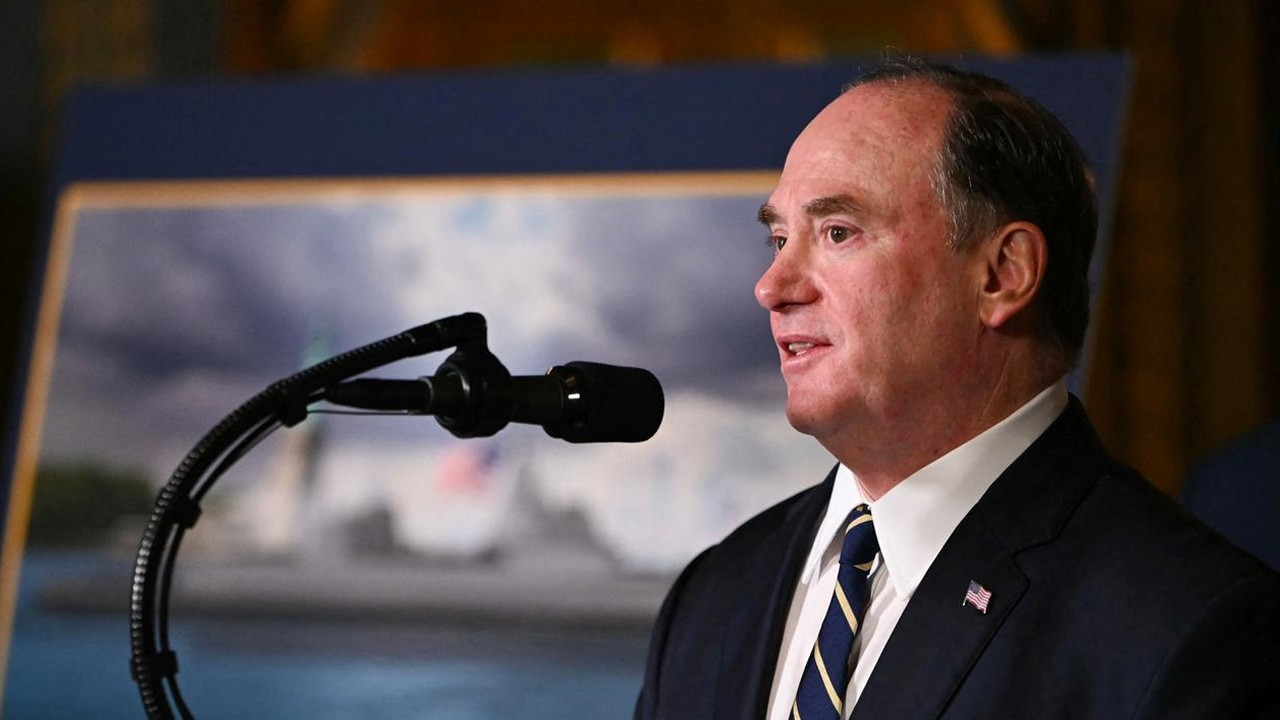 US Navy Secretary John C. Phelan dismissed