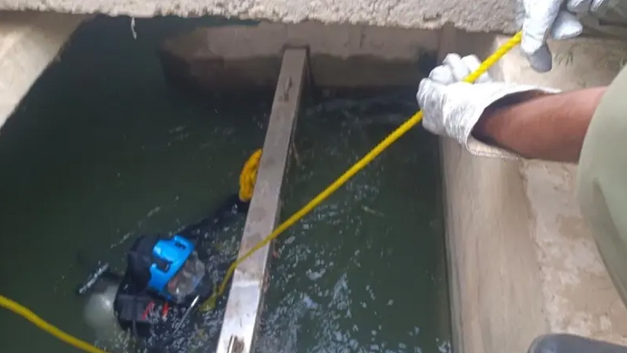 Boy feared drowned after being swept away while swimming in Karachi water line