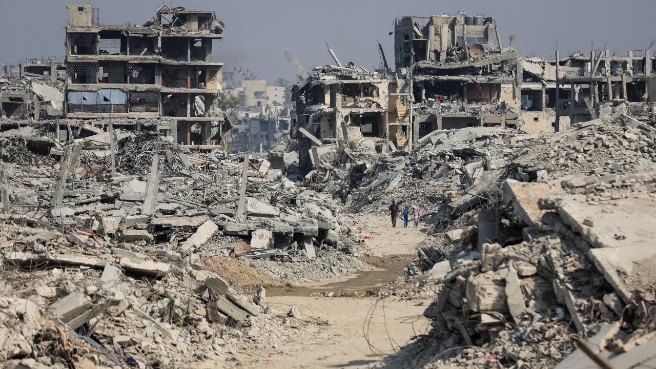 8,000 bodies believed buried as rubble clearance efforts in Gaza move at snail's pace