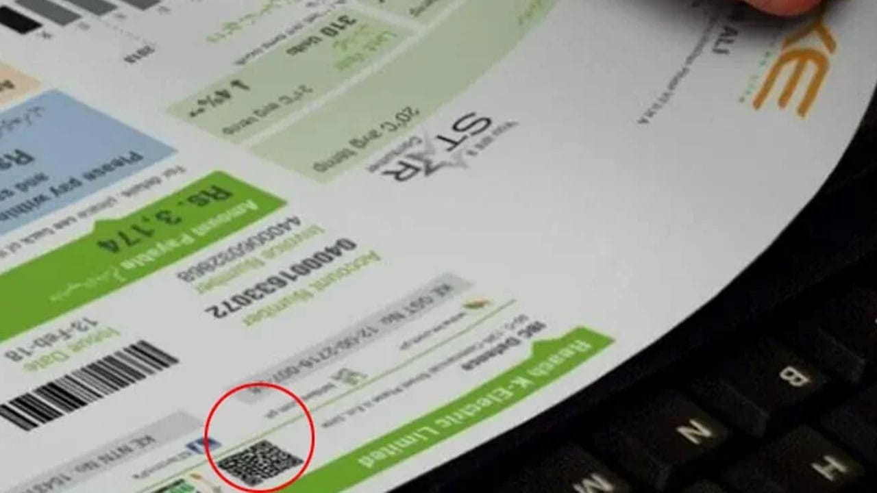Consumers urged not to share data through QR code links on electricity bills
