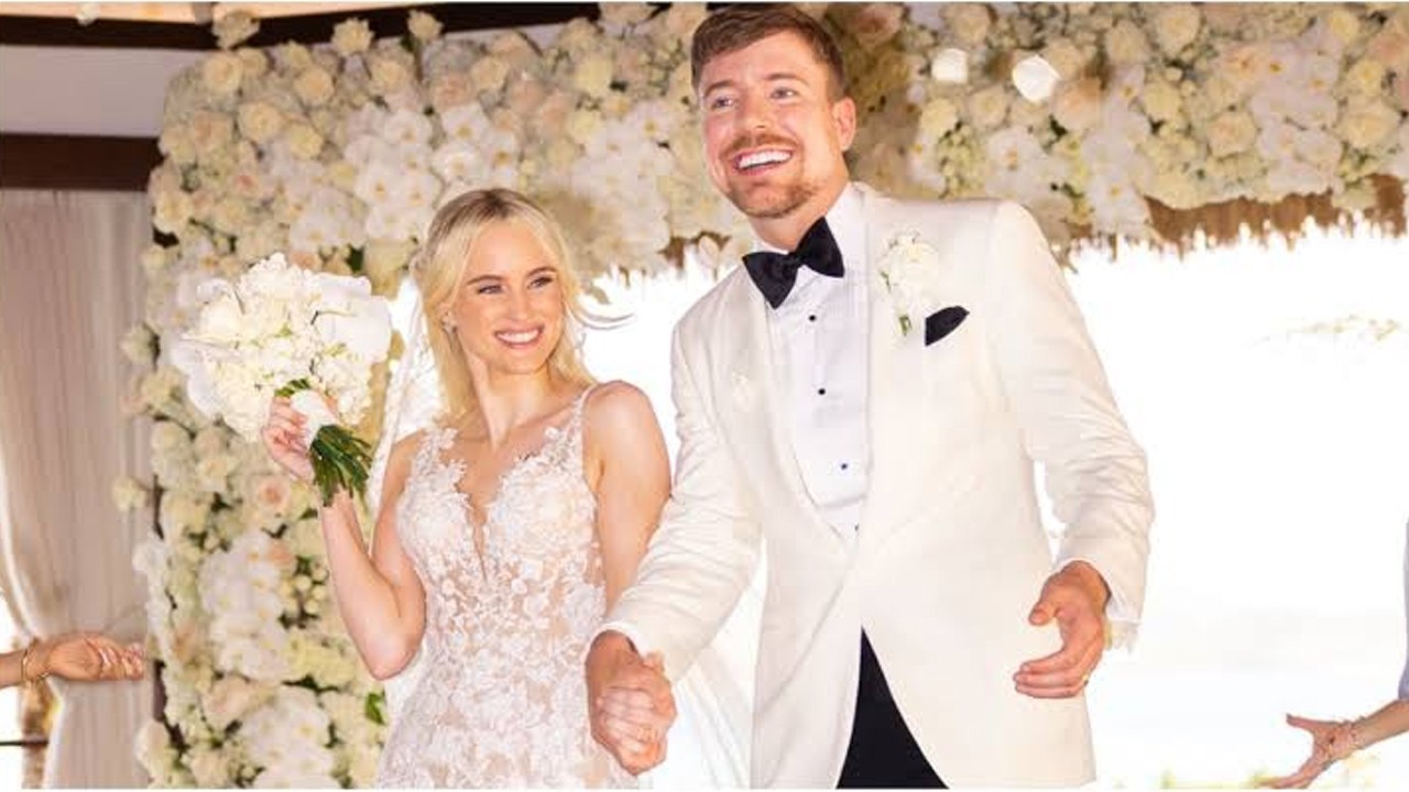 YouTube star MrBeast ties the knot with Thea Booysen