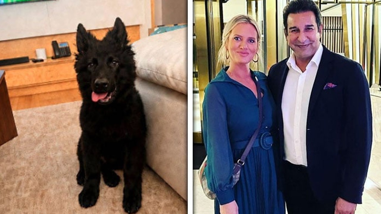 Wasim Akram offers Rs250,000 reward for finding missing pet dog