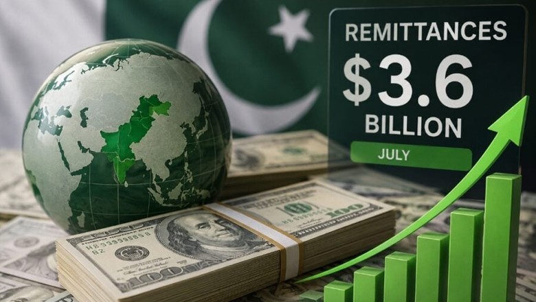 Overseas Pakistanis send $3.63bn in remittances in July