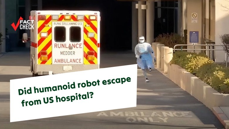 Did humanoid robot escape from US hospital?