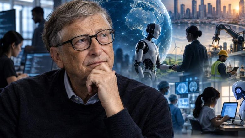 Bill Gates calls for global cooperation to address AI risks