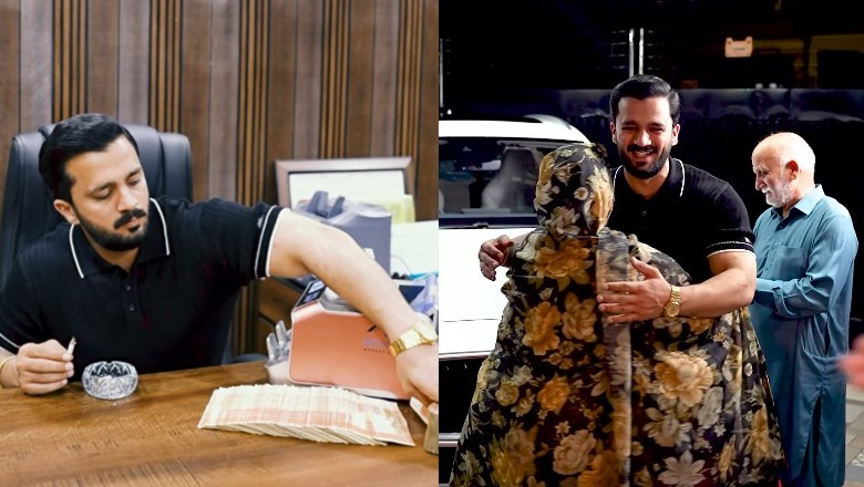Rajab Butt surprises parents with expensive car gift