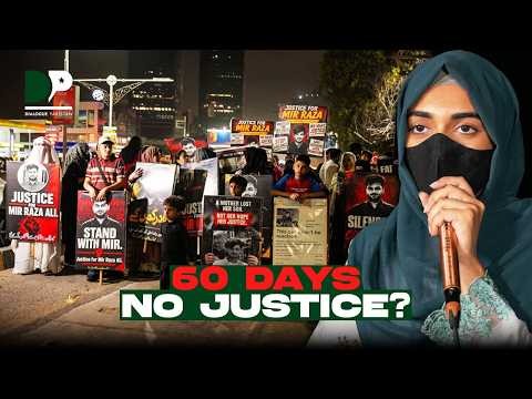 Mir Raza's family, supporters March for justice in Karachi