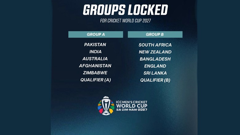 Cricket World Cup 2027: Pakistan, India set for group-stage clash