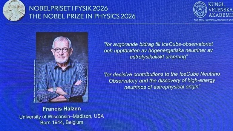 Nobel Physics Prize goes to Belgian physicist for work on 'ghost messengers from space'
