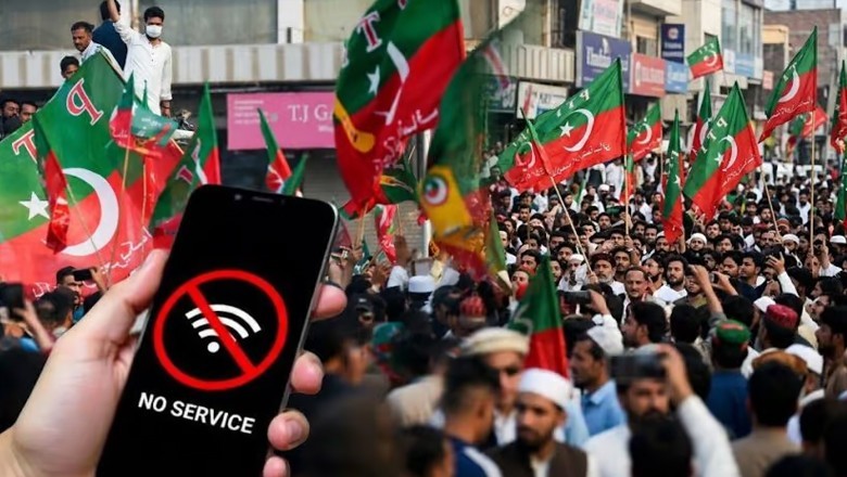 Mobile services disrupted in parts of Peshawar ahead of PTI march: report