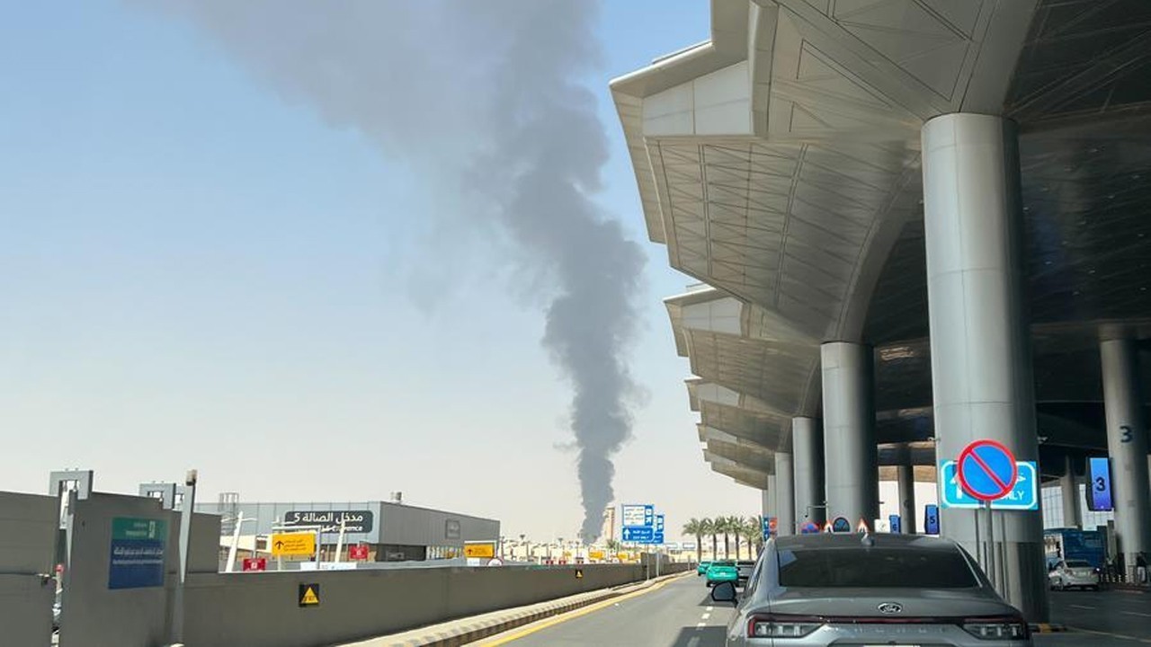 Riyadh airport halts operations following an attack that leaves several people injured