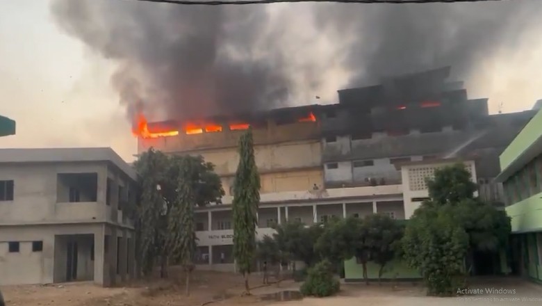 Karachi factory fire remains uncontrolled after nine hours