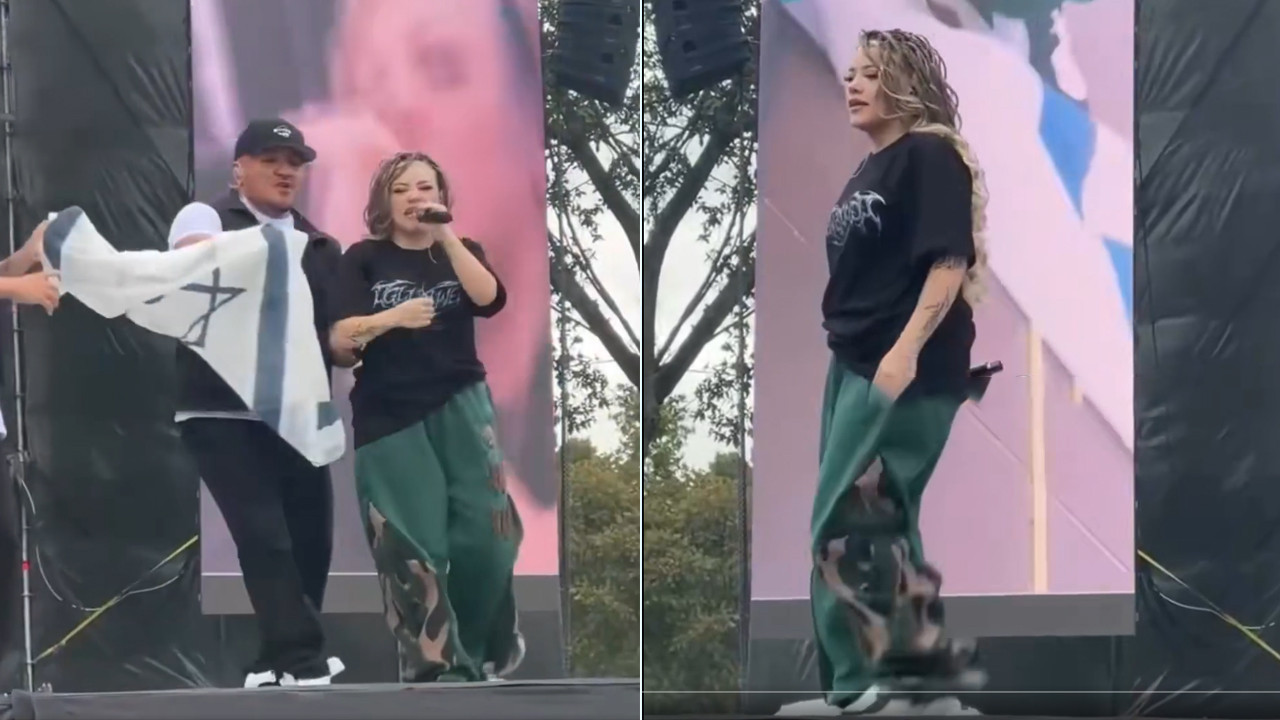 Colombian rapper Chelo Hop steps on ‘Israeli’ flag, video goes viral