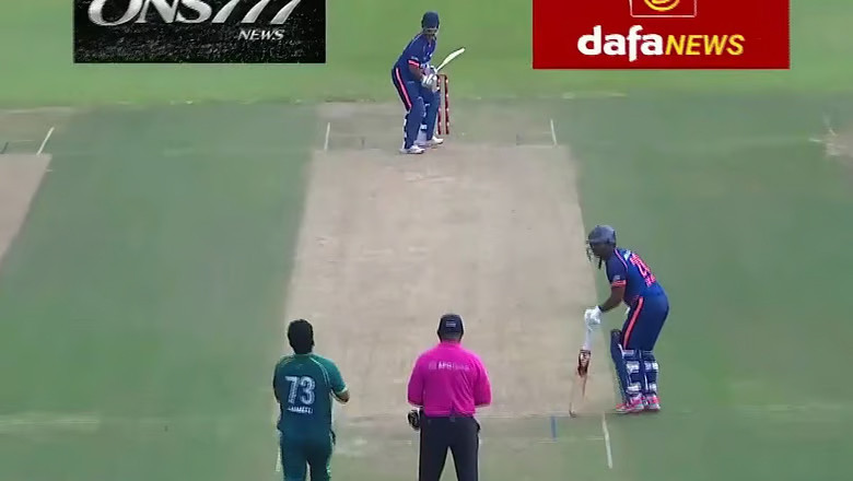 Pakistan beat India by four wickets in Hong Kong Sixes