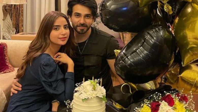 Saboor Aly shares a sweet birthday note for husband Ali Ansari
