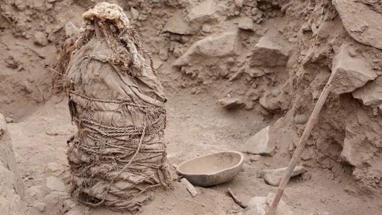 بچوں کی ایک ہزار سال پرانی رسی میں جکڑی حنوط شدہ لاشیں برآمد