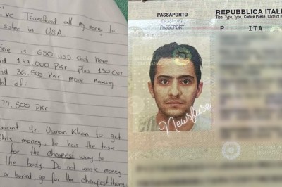 29 سالہ غیر ملکی سیاح کی پشاور میں خودکشی، آخری خط بھی سامنے آگیا