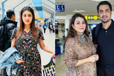 اقرار الحسن کی دو بیگمات کے ساتھ مالدیپ کی سیر کے چرچے