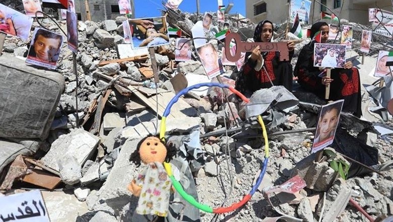 بیسویں صدی کی میں اتنے بچے نہیں مرے جتنے ایک ماہ کے دوران غزہ میں مر گئے، جمائما