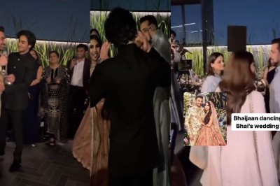 ارباز خان کی شادی پر سلمان خان کا نئی بھابھی کے ساتھ ڈانس، ویڈیو وائرل