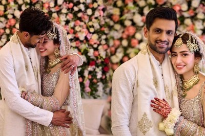 شعیب ملک اور ثنا جاوید نے دوسری شادی کرلی