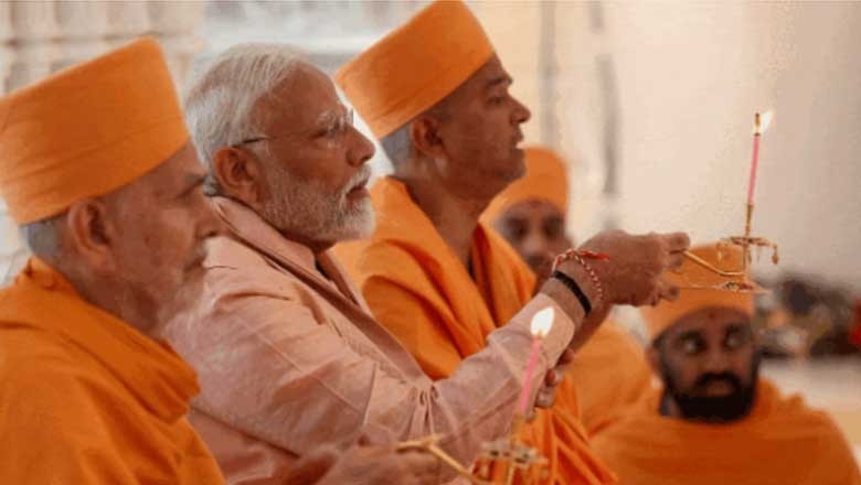 متحدہ عرب امارات میں سب سے بڑے مندر کا افتتاح، مودی کی شرکت