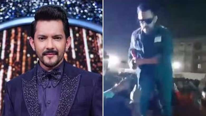 بھارتی گلوکار کی کنسرٹ میں مداح سے بدتمیزی، فون پھینک دیا