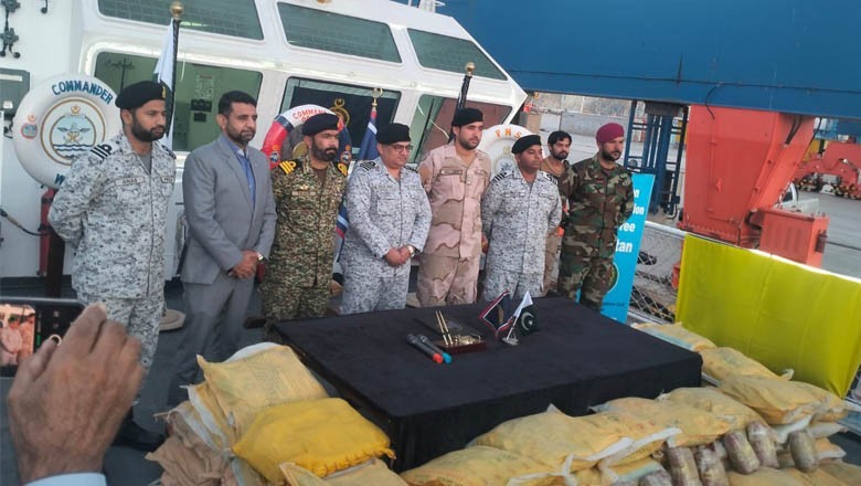 پاک بحریہ نے اربوں روپے کی منشیات اسمگل کی کوشش ناکام بنادی