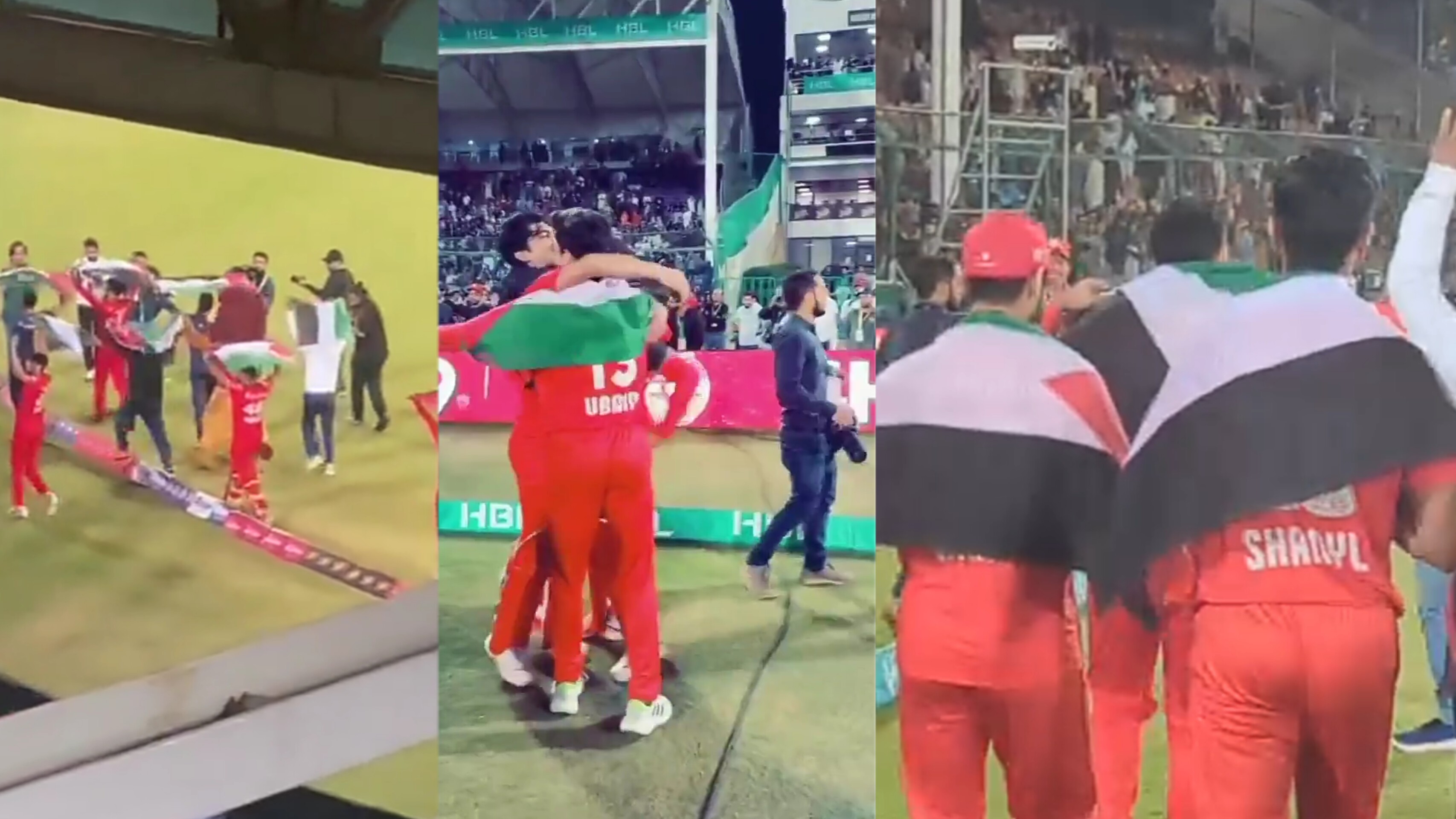 اسلام آباد یونائیٹڈ نے پی ایس ایل 9 میں فتح پر جشن