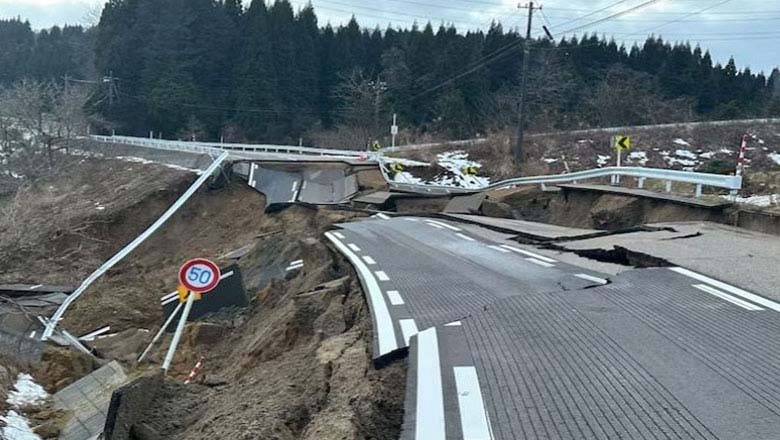 جاپان میں زلزلے کے شدید جھٹکے،سونامی وارنگزجاری