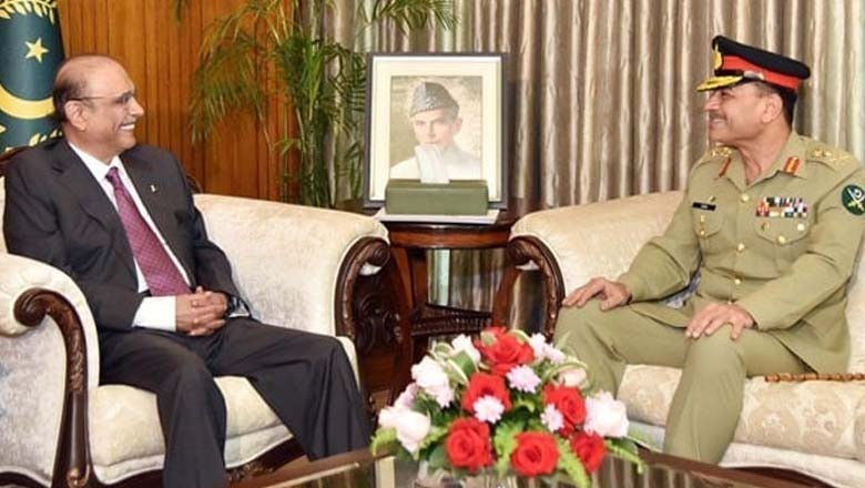 صدر مملکت کی آرمی چیف سے ملاقات، آپریشنل تیاریوں پر بھی روشنی ڈالی