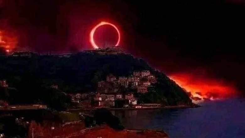 رواں سال کا مکمل سورج گرہن، تصاویر دیکھیں