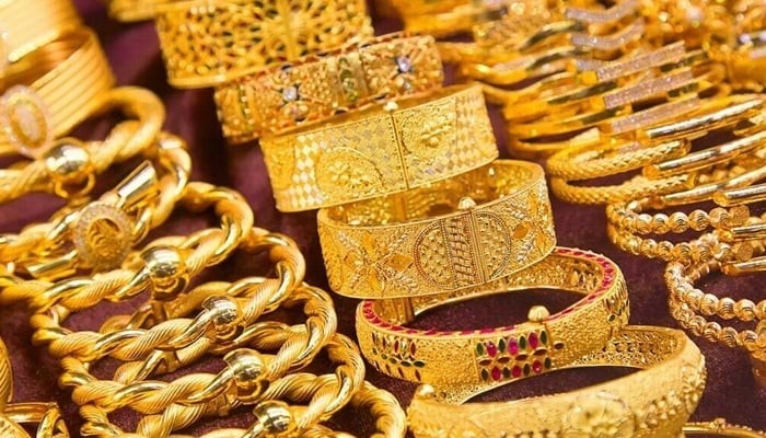 فی تولہ سونے کی قیمت ایک دم ڈھائی ہزار روپے بڑھ گئی