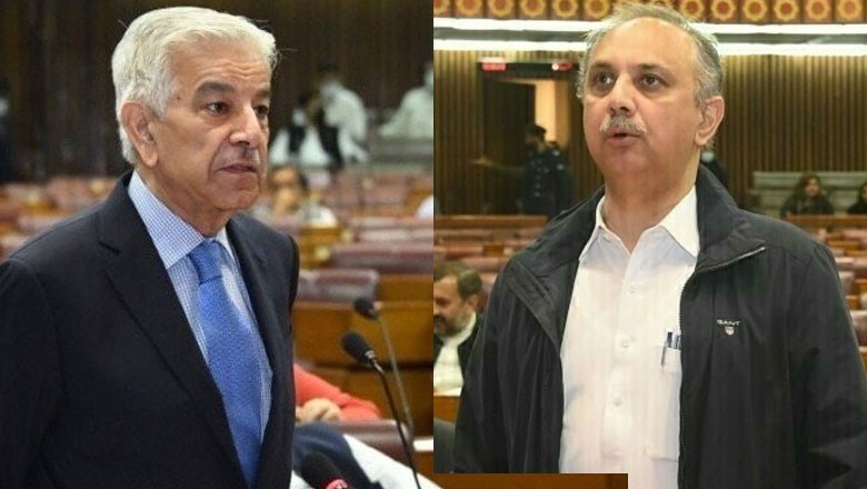 عمر ایوب کی وہ تقریر جس پر خواجہ آصف تلملا گئے
