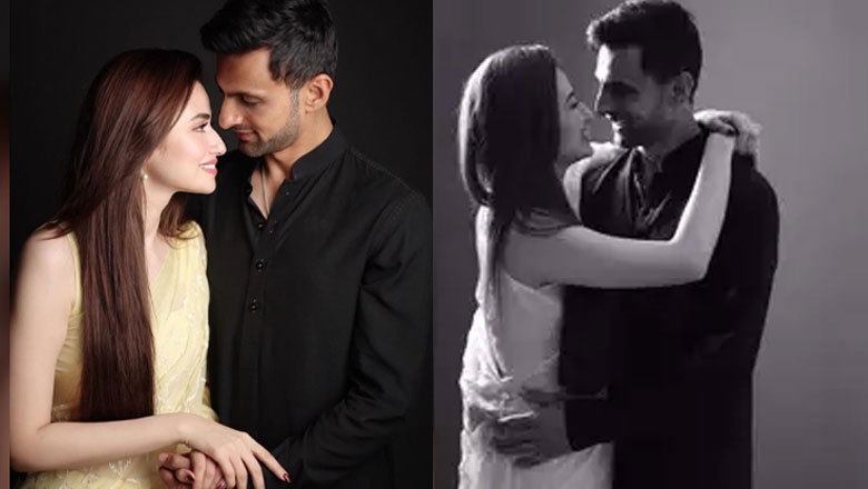 شعیب ملک اور ثنا جاوید کی ہنی مون پر انجوائے کرنے کی تصاویر وائرل