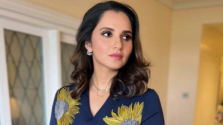 ثانیہ مرزا نے گھر کے باہر اپنے اور بیٹے کے نام کی نیم پلیٹ لگادی